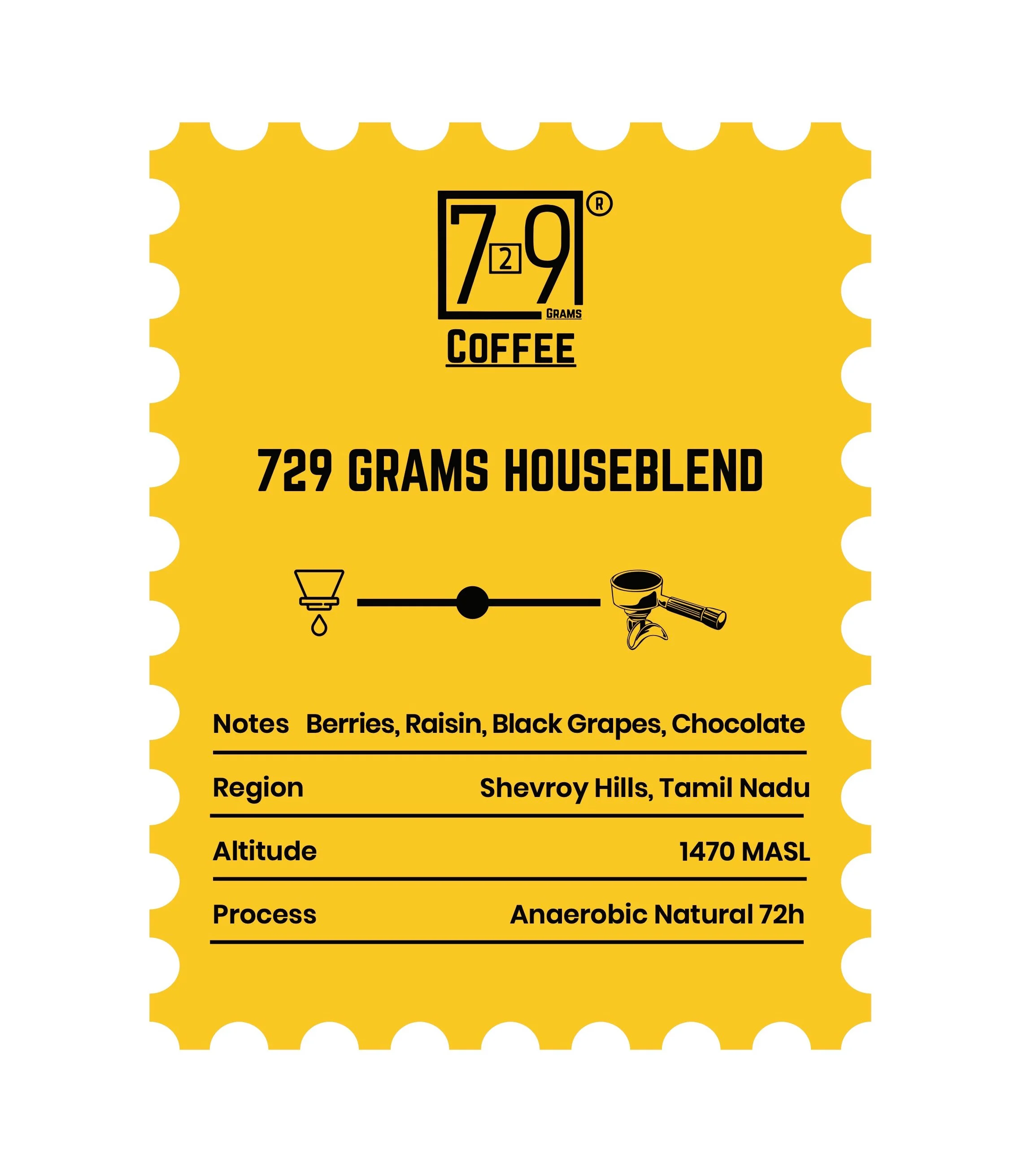 729 Grams House Blend