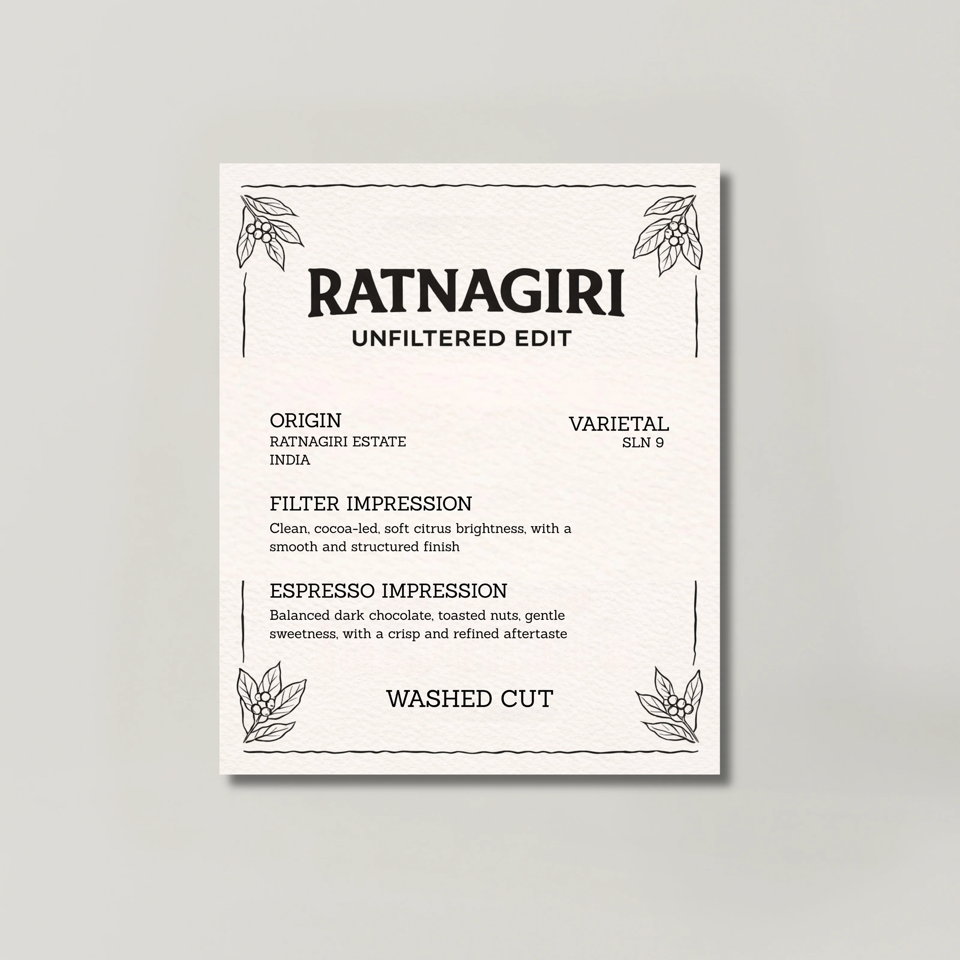 Ratnagiri Washed Cut