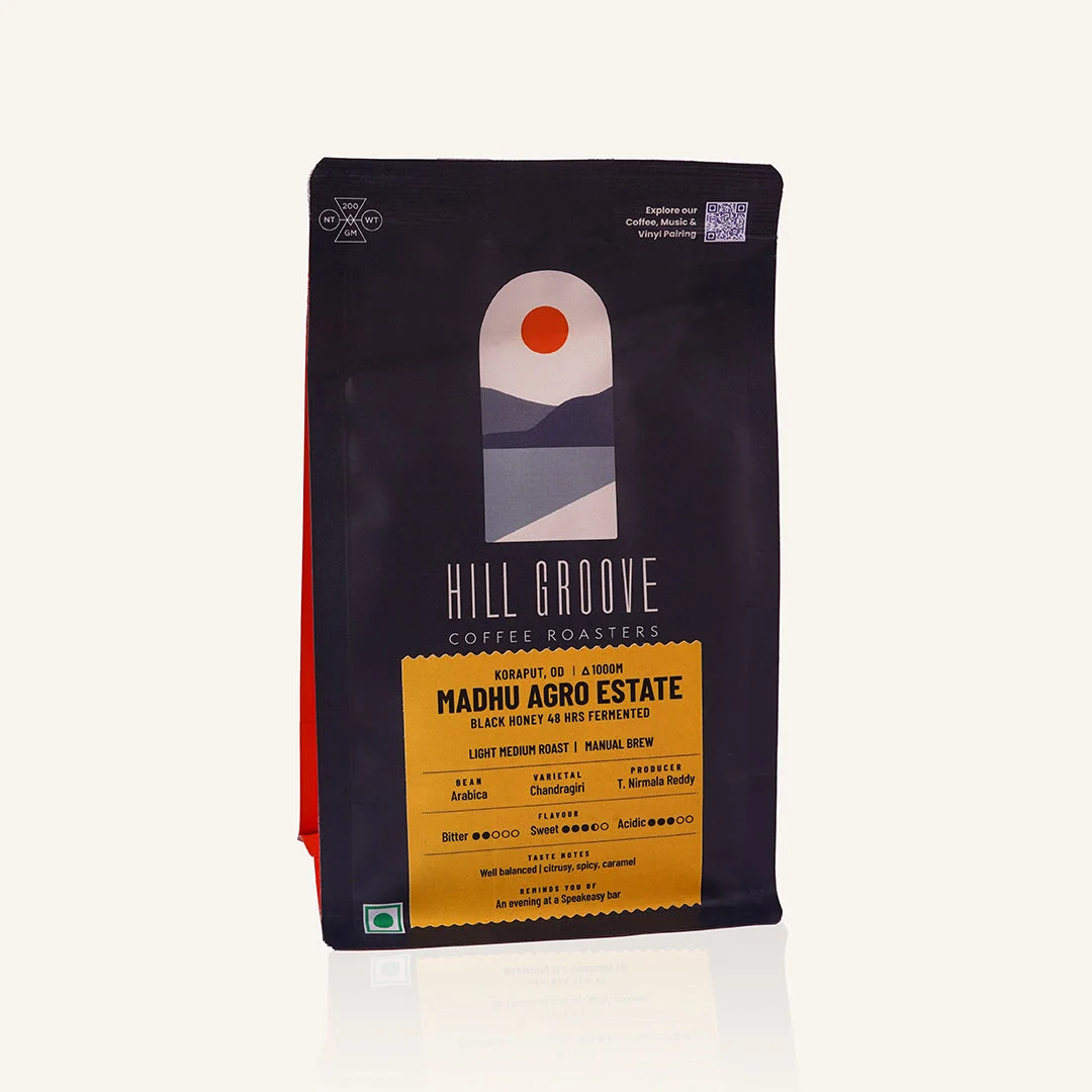 Madhu Agro Estate Black Honey 48 Hrs Fermented