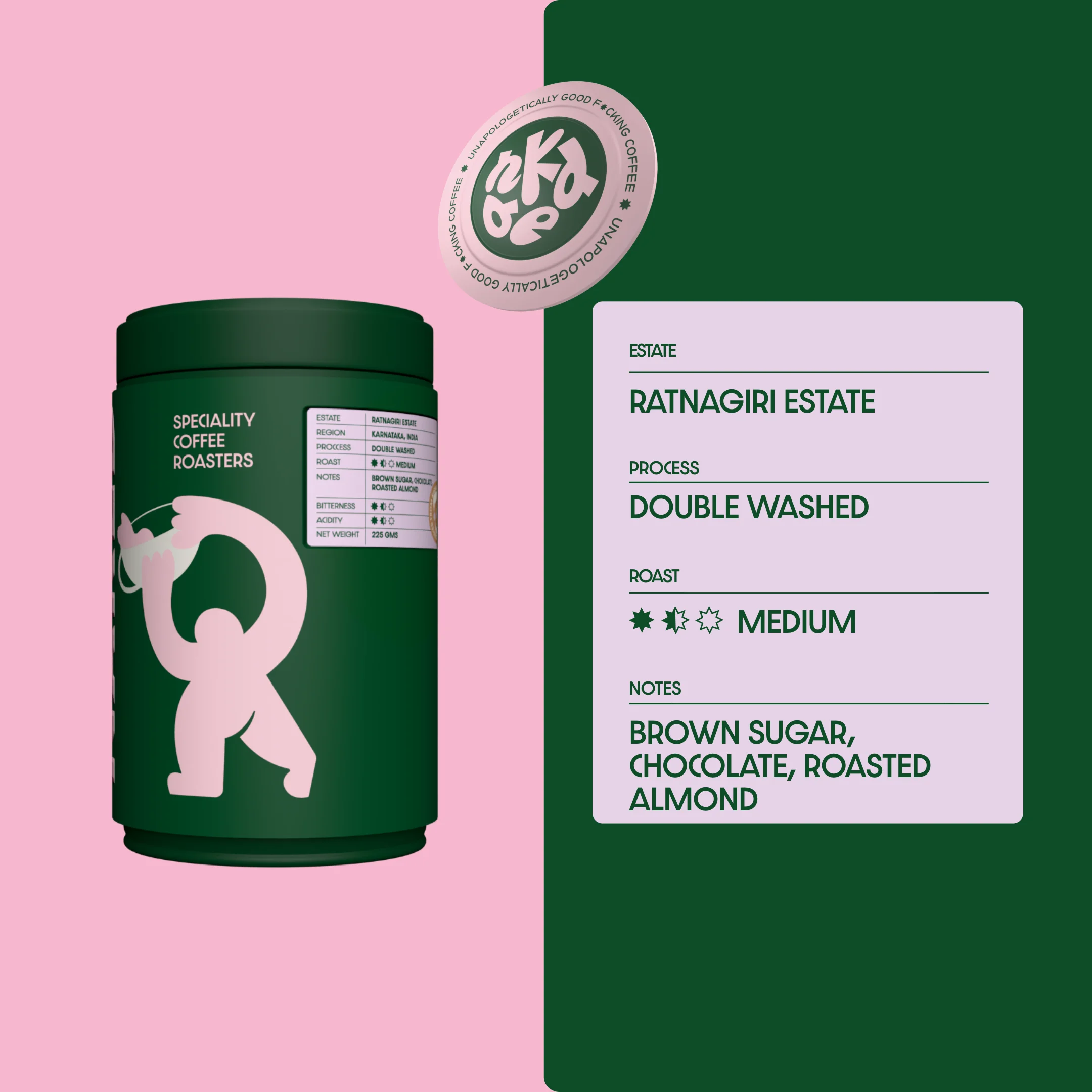 Ratnagiri Estate - Mosto Double Washed